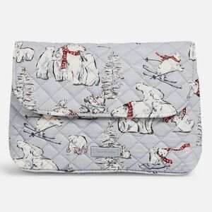 Vera Bradley Polar Bear Quilted Cosmetic Bag